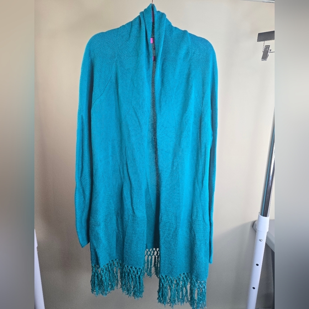 Lilly Pulitzer Tatum Cardigan Sweater Aqua Size Small